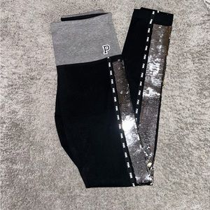 VS PINK Sequin Leggings NWOT ✨